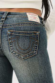 BECCA MOTO LOW RISE BOOTCUT JEAN, image 5