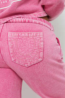 VINTAGE WASH HORSESHOE LOGO SWEAT PANT, image 2