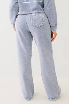 VINTAGE WASH HORSESHOE LOGO SWEAT PANT, image 2