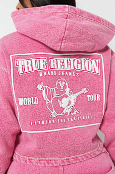 VINTAGE WASH V NOTCH HOODIE, image 5
