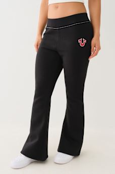 BIG T FLARE SWEAT PANT, image 1
