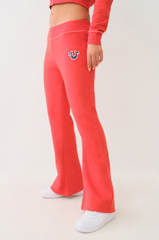 BIG T FLARE SWEAT PANT, image 1