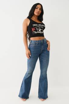 HERITAGE LOGO CROP TANK, image 4