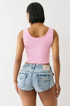 HERITAGE LOGO CROP TANK, image 5
