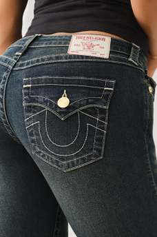 JOEY LOW RISE FLAP FLARE JEAN, image 1