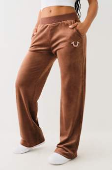 CRYSTAL STRAIGHT LEG SWEAT PANT, image 3