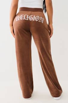 CRYSTAL STRAIGHT LEG SWEAT PANT, image 5
