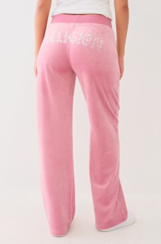 CRYSTAL STRAIGHT LEG SWEAT PANT, image 6