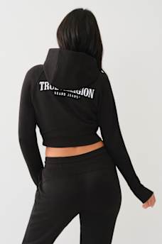 EMBROIDERED LOGO ZIP TRACK JACKET, image 5