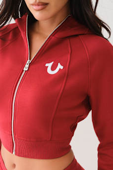 EMBROIDERED LOGO ZIP TRACK JACKET, image 2