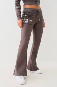 BRANDED BOOTCUT TRACK PANT, image 5