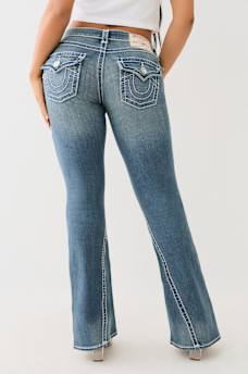 JOEY LOW RISE SUPER T FLARE JEAN, image 3
