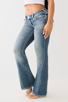 JOEY LOW RISE SUPER T FLARE JEAN, image 4