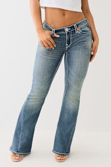 JOEY LOW RISE SUPER T FLARE JEAN, image 5