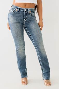 BILLIE MID RISE SUPER T STRAIGHT JEAN