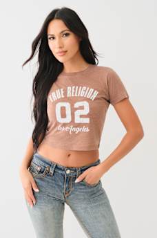 LA BURNOUT BABY TEE, image 2