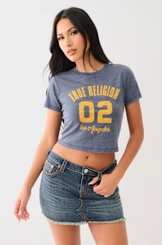 LA BURNOUT BABY TEE, image 2