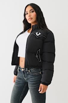WESTERN ZIP PUFFER JACKET, image 3
