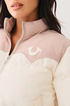 WESTERN ZIP PUFFER JACKET, image 1