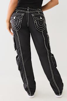 RICKI NYLON BIG T CARGO PANT, image 3