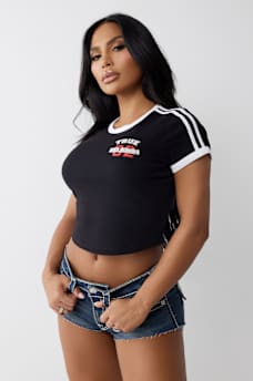 SPORTY LOGO BABY TEE, image 4