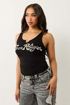 CRYSTAL LOGO V NOTCH TANK, image 4
