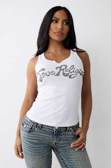 CRYSTAL LOGO V NOTCH TANK, image 3