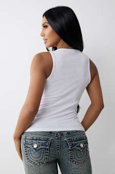 CRYSTAL LOGO V NOTCH TANK, image 6