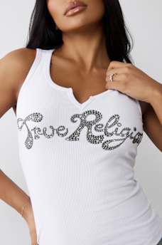 CRYSTAL LOGO V NOTCH TANK, image 1