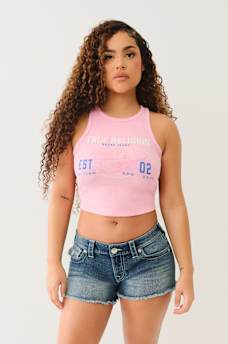RIBBED BUDDHA LOGO TANK, image 2