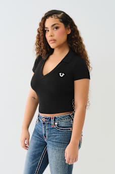 HORSESHOE POLO BABY TEE, image 3