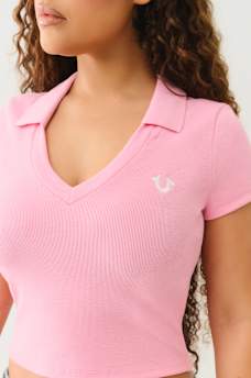 HORSESHOE POLO BABY TEE, image 2