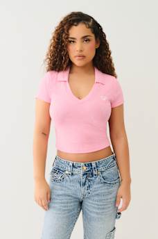 HORSESHOE POLO BABY TEE, image 1