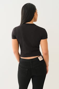 HERITAGE LOGO BABY TEE, image 5