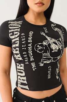 HERITAGE LOGO BABY TEE, image 1