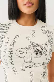 HERITAGE LOGO BABY TEE, image 5