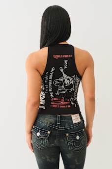 WORLD TOUR BUDDHA HALTER TANK, image 2