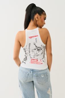 WORLD TOUR BUDDHA HALTER TANK, image 1
