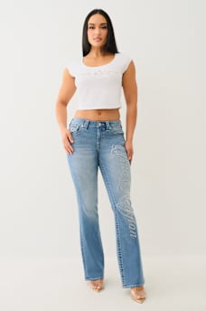LACE LOGO SCOOP NECK BABY TEE, image 3