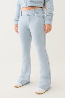 WASHED BIG T RAW EDGE TRACK PANT, image 4