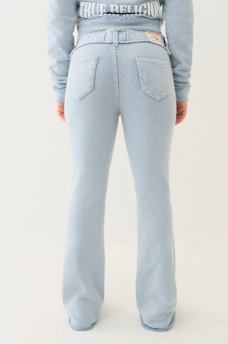 WASHED BIG T RAW EDGE TRACK PANT, image 5