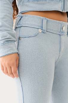 WASHED BIG T RAW EDGE TRACK PANT, image 6
