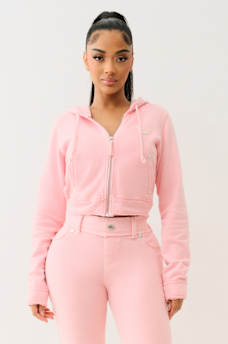 RAW EDGE BIG T SHRUNKEN HOODIE, image 2