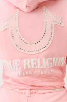 RAW EDGE BIG T SHRUNKEN HOODIE, image 1