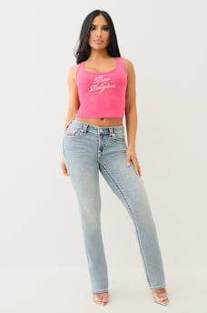 BILLIE MID RISE SUPER T STRAIGHT JEAN, image 2