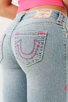 BILLIE MID RISE SUPER T STRAIGHT JEAN, image 1