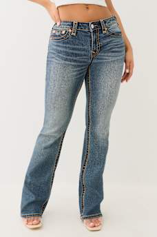 BECCA MID RISE SUPER T BOOTCUT JEAN, image 3