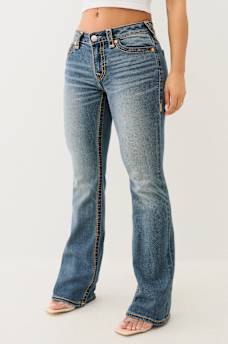 BECCA MID RISE SUPER T BOOTCUT JEAN, image 4