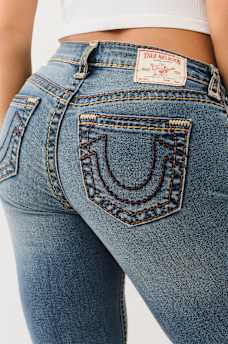 BECCA MID RISE SUPER T BOOTCUT JEAN, image 1