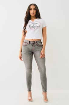 JENNIE TWISTED INSEAM BIG T CURVY SKINNY JEAN, image 2